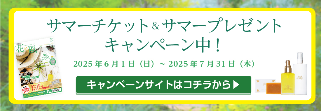 花美風_チケット&プレゼントキャンペーン開催